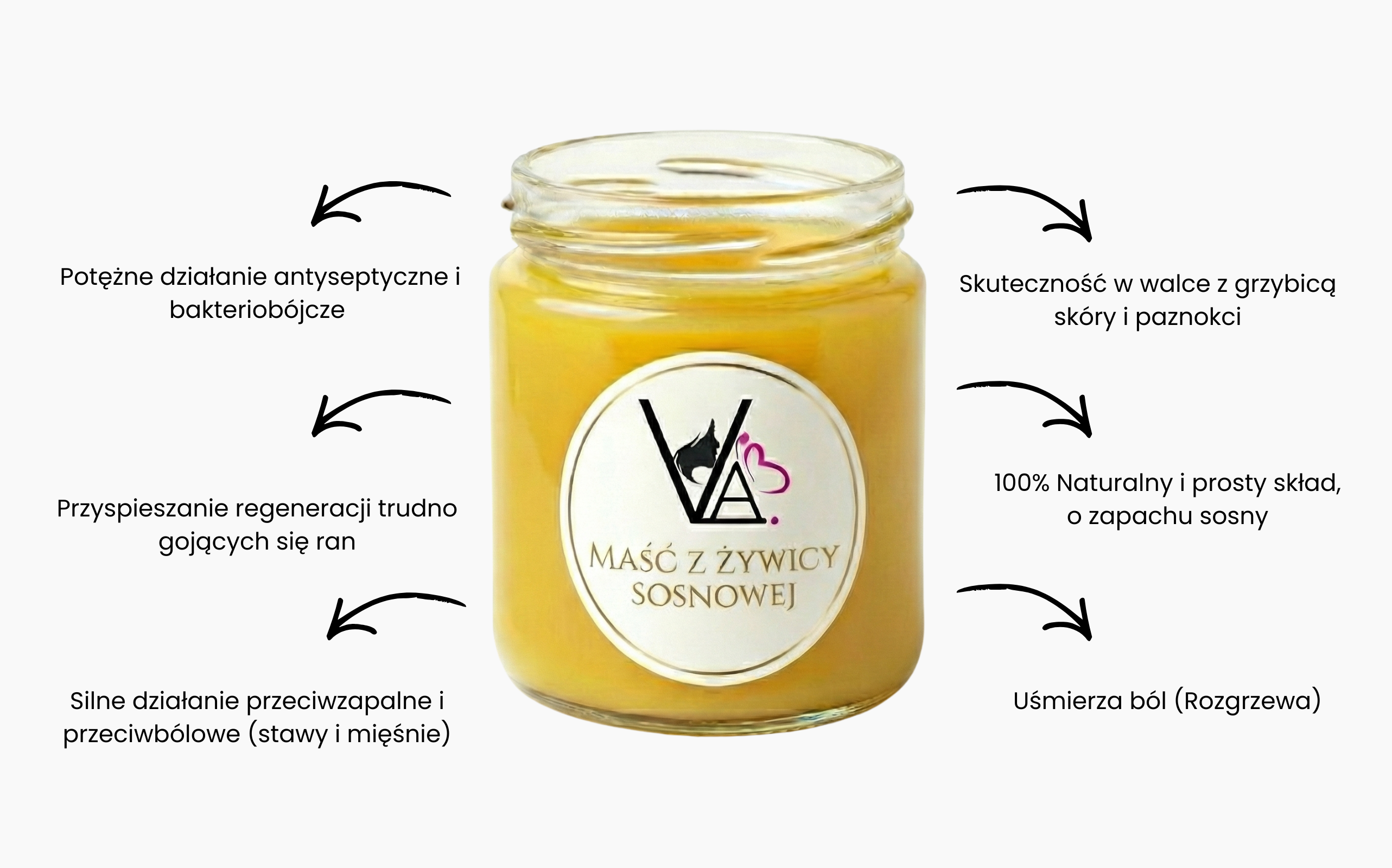 Naturalna maść z żywicy sosnowej - Vellaya™